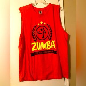 Special edition Zumba muscle tank shirt, unisex